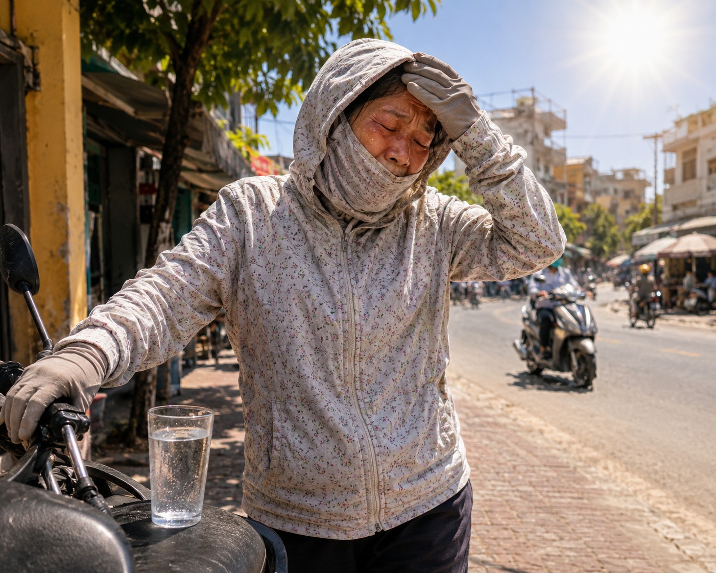 Sốc: Mặc Áo Chống Nắng Kín Mít Như "Ninja" Vẫn Say Nắng Ngất Xỉu Vì Quên Điều Này!
